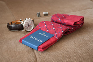 Luxury cotton socks for men with a unique design by Fit Elite